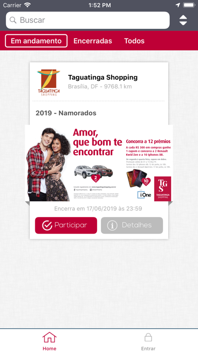 Taguatinga Shopping Promoções screenshot 3