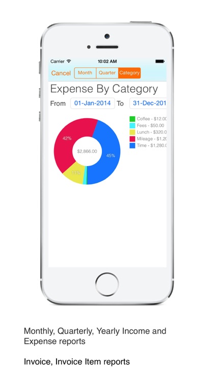 BusinessExpenseTrack time,mile screenshot-4