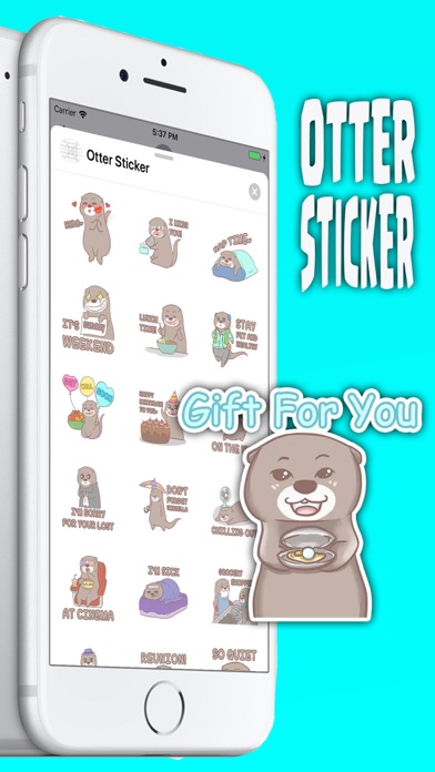 Otter Sticker screenshot 3