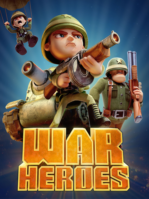 War Heroes Strategy Card Games iPad app afbeelding 1