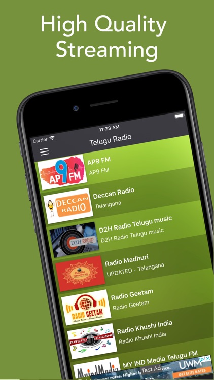 Telugu Radio FM - Telugu Songs screenshot-5