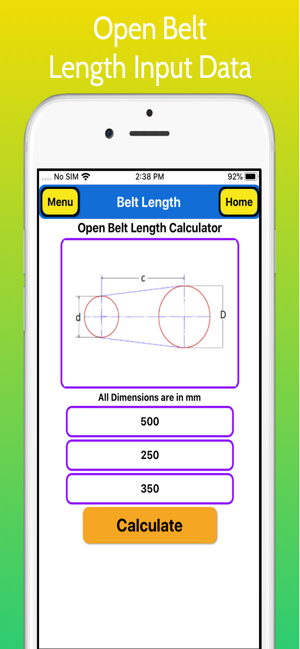 Belt Length Calculator Pro(圖4)-速報App