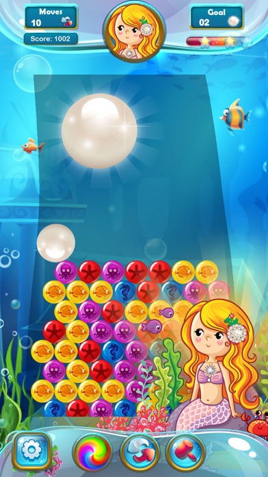 Mermaid Pearl - Match 3 screenshot 4