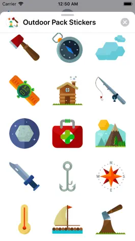 Game screenshot Outdoor Pack Stickers mod apk