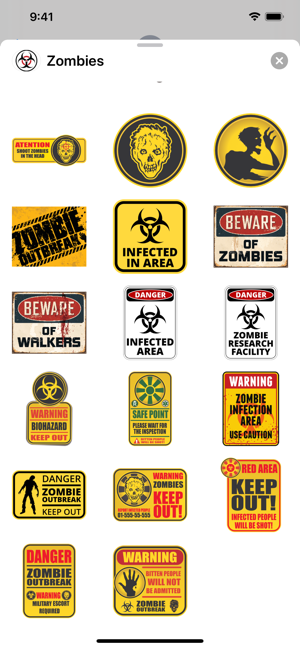 Zombie Sticker Pack(圖3)-速報App