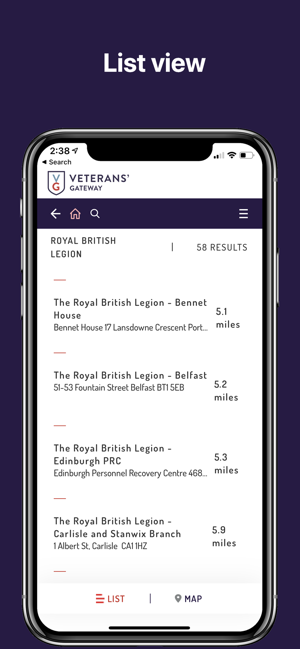 Veterans' Gateway Directory UK(圖3)-速報App