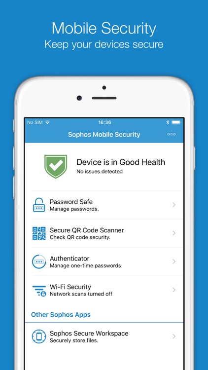 Sophos Mobile Security