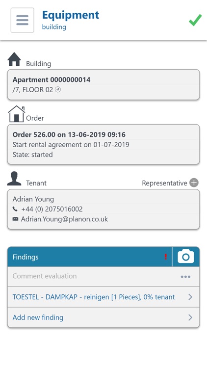 Planon Rental Inspector