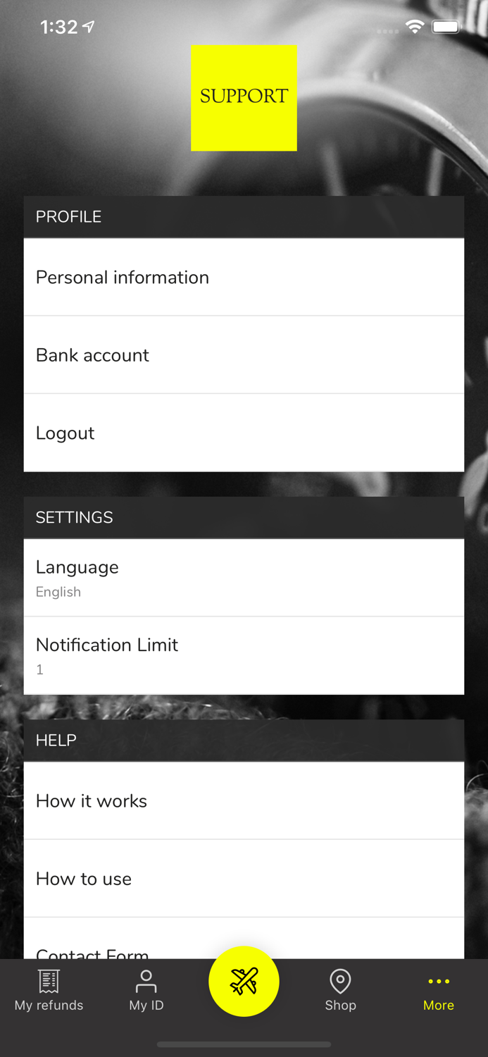 Custom Cash -Tax Free Shopping