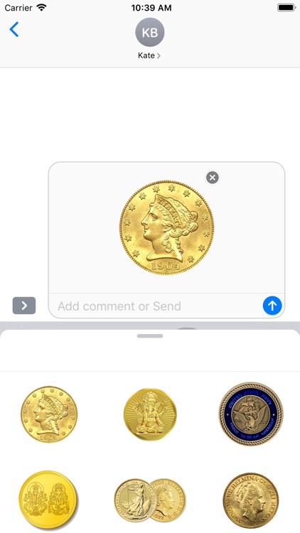 Coins Stickers