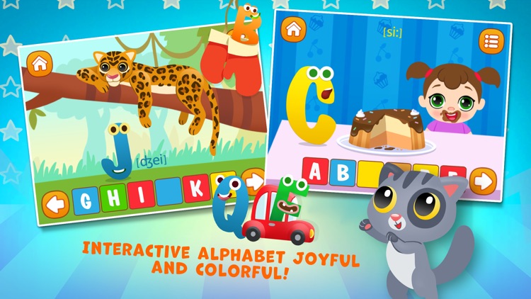 ABC games, simple alphabet 2