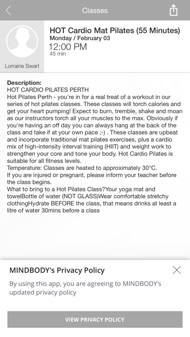 Flow Hot Yoga and Pilates screenshot 4
