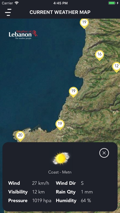 Weather Of Lebanon screenshot-5