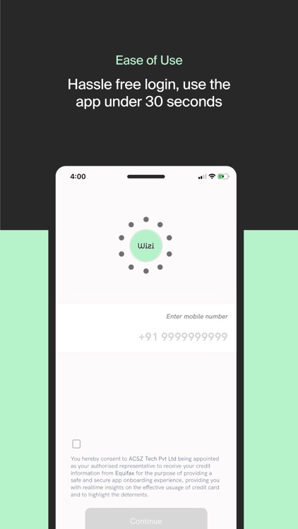Wizi - Credit Card Manager App