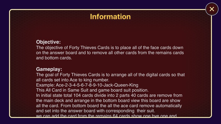 FortyThieves Cards screenshot-5