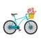 Very fresh bicycle iMessage stickers, with natural and clear colors, are particularly beautiful