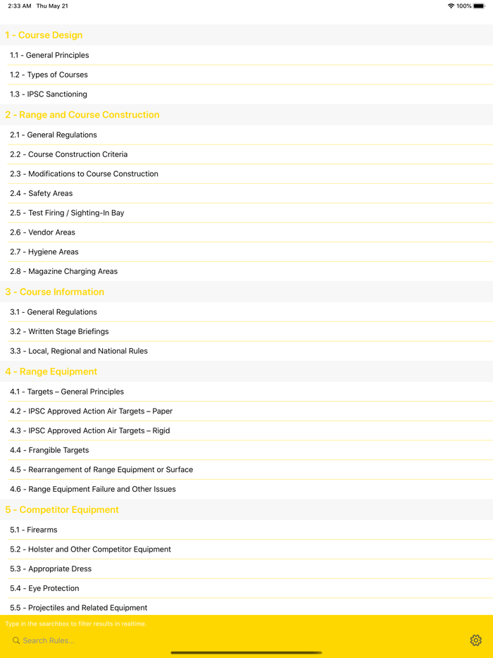 Mini Rifle 4 IPSC Rulebook