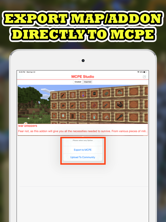 Скачать MCPE Мaster:Моды для Майнкрафт