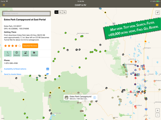 Camp & RV - Tent Camping to RV Parks screenshot