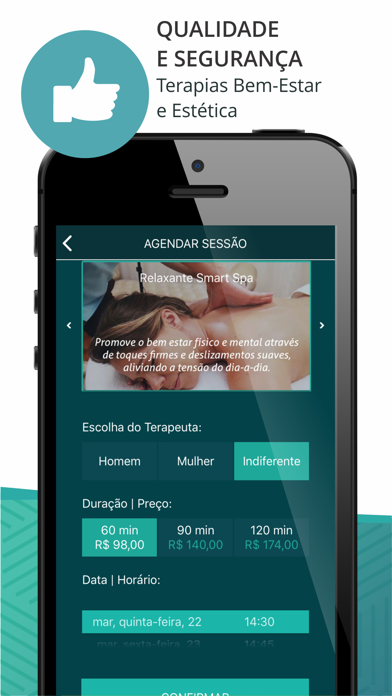 Smart Spa: Massagem Delivery screenshot 3