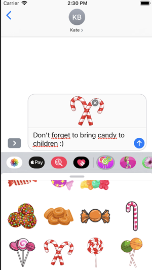 Candy-Emojis Stickers(圖3)-速報App