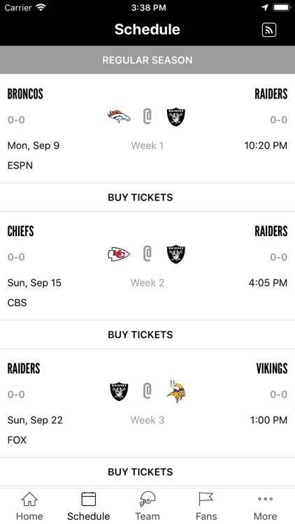 Raiders App