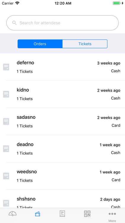 Easyticket organizer