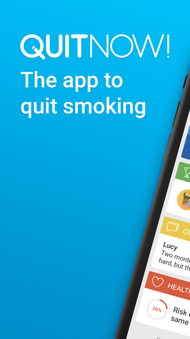 Quit smoking - QuitNow! screenshot