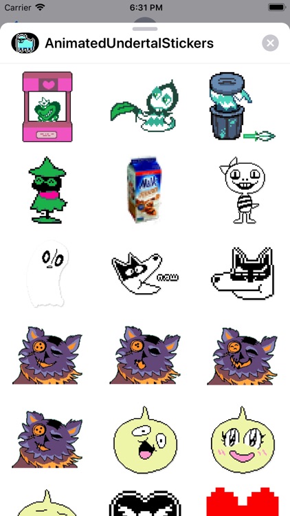 Animated Undertal Stickers screenshot-4