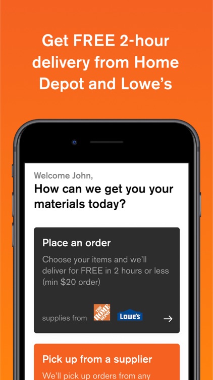 Algo: Home Supplies Delivery