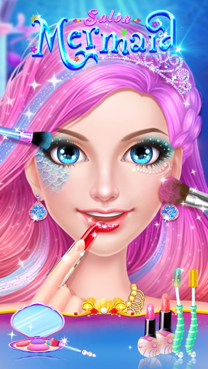 Mermaid Makeup & Dressup