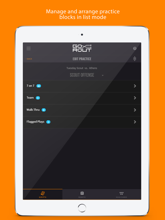 GoRout On-Field Practice App screenshot 3