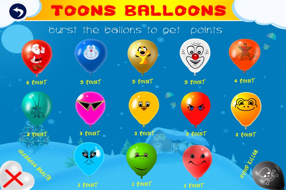 Toons Balloons: SunArc Studios screenshot 2