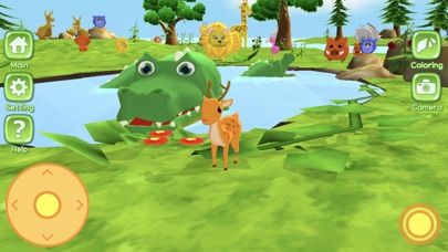 Animal Coloring 3D - AR Camera screenshot 4