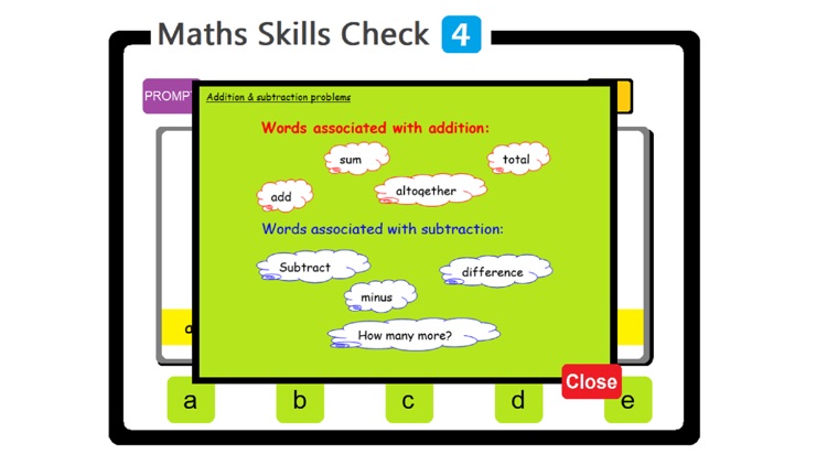PAM Maths Skills Check 4 screenshot-3
