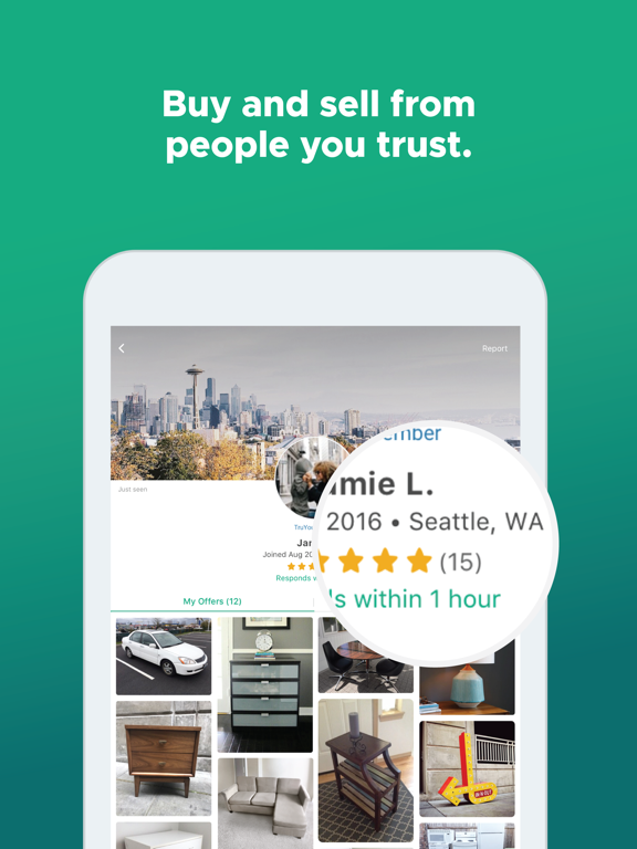 iPad Image of OfferUp - Buy. Sell. Simple.