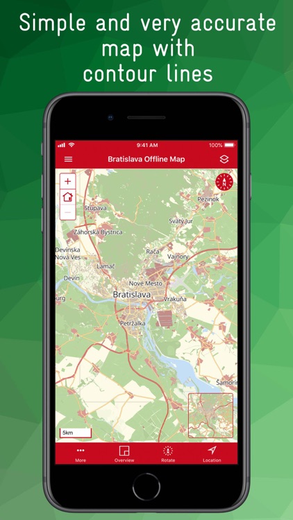 Bratislava Offline Map