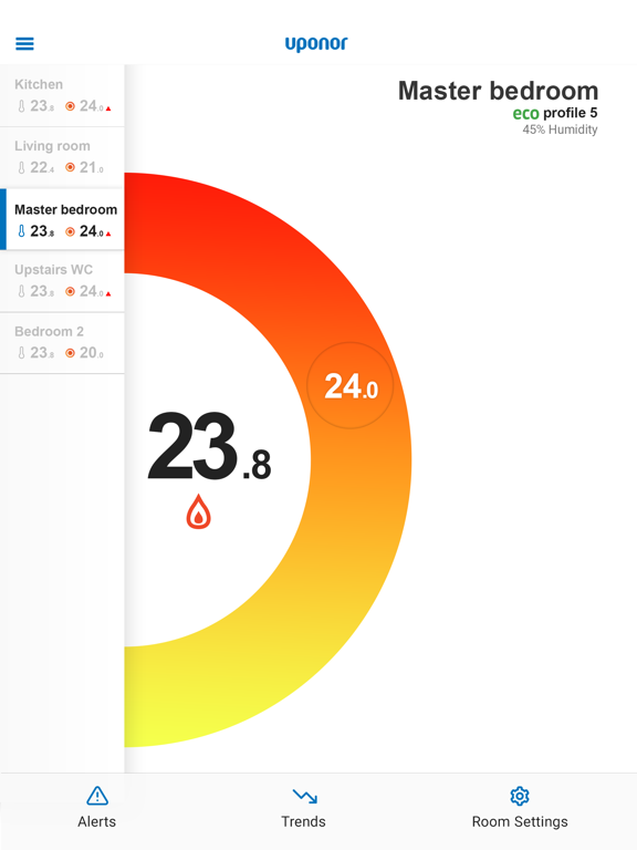 Uponor Smatrix Pulse screenshot 4