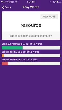 Game screenshot Flashcards - TOEFL Vocabulary apk