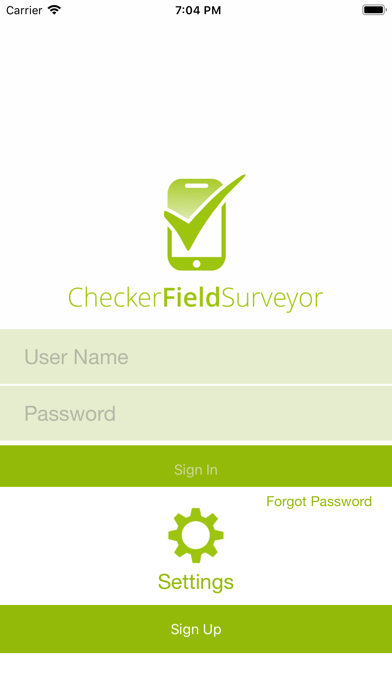 How to cancel & delete CHECKER Field Surveyor from iphone & ipad 1