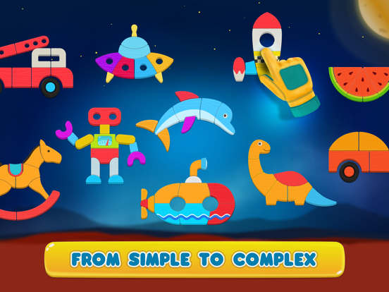 Puzzle games for toddlers kids screenshot 2