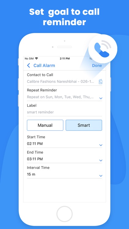 Call Remainder:Alert Scheduler