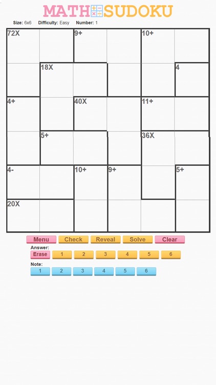 Math Sudoku screenshot-3