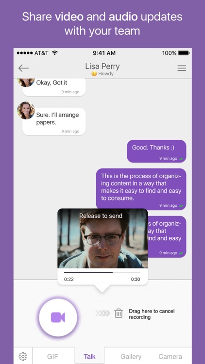 Office Chat, Work Messaging