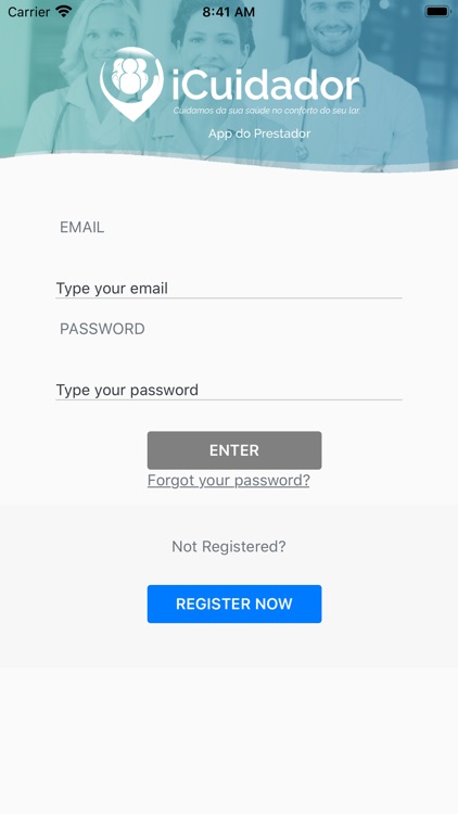 iCuidador - Prestador
