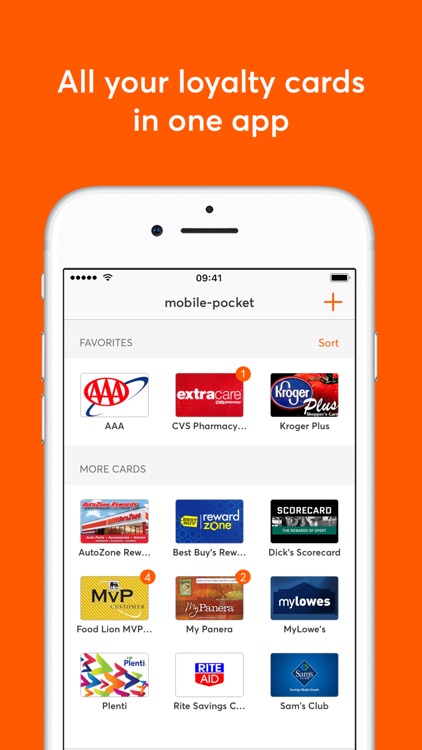 mobile-pocket loyalty cards screenshot-0