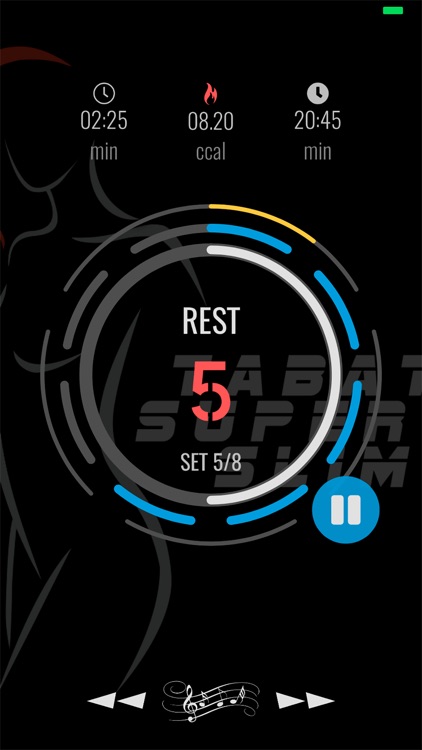 Tabata workout interval timer screenshot-6