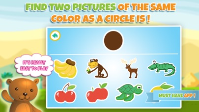 How to cancel & delete Learn colors - Educational game for toddler kids & preschool children from iphone & ipad 4