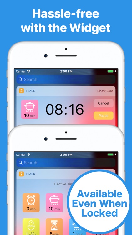 Usual Timer for Widget