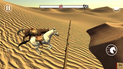 صقر الصحراء : لعبه سباق الخيول screenshot 3